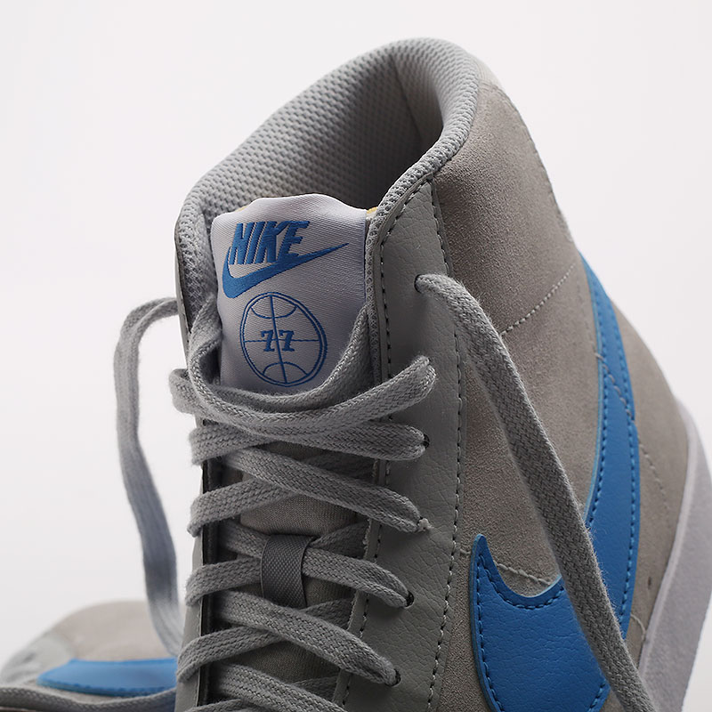 мужские серые кроссовки Nike Blazer Mid `77 NRG EMB CV8927-001 - цена, описание, фото 7